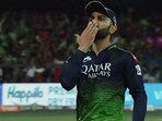 Fans couldn't get enough of the sweet moment when Virat Kohli blew a kiss to wife Anushka Sharma in the stands. Fans couldn't get enough of the sweet moment when Virat Kohli blew a kiss to wife Anushka Sharma in the stands.