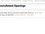 BSF Head Constable Recruitment: Application process begins at rectt.bsf.gov.in