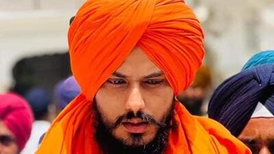 Amritpal Singh, a pro-Khalistan leader was arrested on Sunday (File Photo)