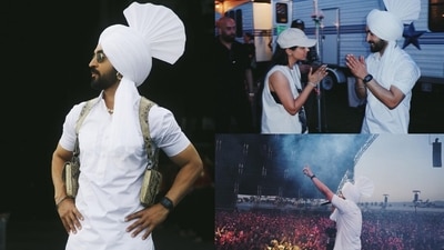 Diljit Dosanjh performs on the second weekend of the Coachella music festival in California. Diljit Dosanjh performs on the second weekend of the Coachella music festival in California.