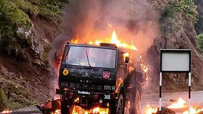 On Thursday, terrorists ambushed an army truck in Bhatta Durrian in Mendhar tehsil of Poonch district by taking advantage of heavy rain and low visibility. (PTI) On Thursday, terrorists ambushed an army truck in Bhatta Durrian in Mendhar tehsil of Poonch district by taking advantage of heavy rain and low visibility. (PTI)
