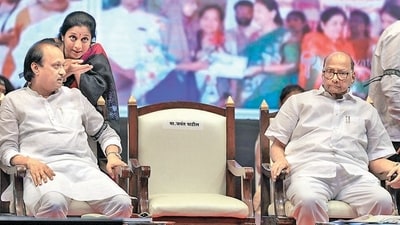 Sharad Pawar on Sunday spoke on speculations of a split in the NCP. Sharad Pawar on Sunday spoke on speculations of a split in the NCP.
