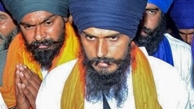 Sikh separatist leader Amritpal Singh. (ANI / File) Sikh separatist leader Amritpal Singh. (ANI / File)