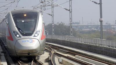 The 82km RRTS corridor has eight stations. (Sakib Ali/HT ) The 82km RRTS corridor has eight stations. (Sakib Ali/HT )