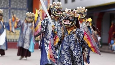 Losar Festival is one of the most popular festivals celebrated in the Tawang district of Arunachal Pradesh by the Monpa tribe. (Shutterstock) Losar Festival is one of the most popular festivals celebrated in the Tawang district of Arunachal Pradesh by the Monpa tribe. (Shutterstock)