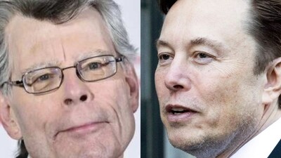 American author Stephen King (L) and Elon Musk. (File) American author Stephen King (L) and Elon Musk. (File)