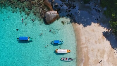 Pulau Tioman, Malaysia: This small island off the east coast of Malaysia offers a laid-back vibe and stunning natural beauty. The island is home to pristine beaches, crystal-clear waters, and lush rainforests teeming with wildlife. (Unsplash) Pulau Tioman, Malaysia: This small island off the east coast of Malaysia offers a laid-back vibe and stunning natural beauty. The island is home to pristine beaches, crystal-clear waters, and lush rainforests teeming with wildlife. (Unsplash)