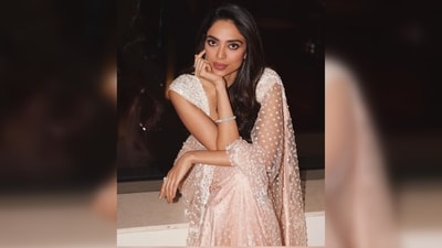 Sobhita Dhulipala's saree is from the collection of designer Nitika Gujral's label. (Instagram/@sobhitad) Sobhita Dhulipala's saree is from the collection of designer Nitika Gujral's label. (Instagram/@sobhitad)
