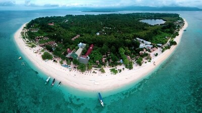 Gili Meno, Indonesia: One of the three Gili Islands off the coast of Lombok, Gili Meno is the smallest and most secluded of the three. The island offers white sandy beaches, crystal-clear waters, and a peaceful atmosphere. (Unsplash ) Gili Meno, Indonesia: One of the three Gili Islands off the coast of Lombok, Gili Meno is the smallest and most secluded of the three. The island offers white sandy beaches, crystal-clear waters, and a peaceful atmosphere. (Unsplash )