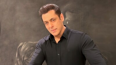 Salman Khan shared a picture from Saturday's Eid celebrations. Salman Khan shared a picture from Saturday's Eid celebrations.