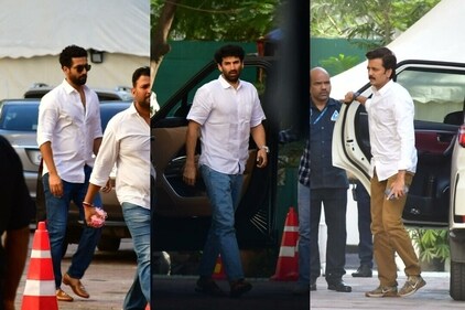 Vicky Kaushal, Aditya Roy Kapur and Ritiesh Deshmukh were spotted at YRF Studios. Vicky Kaushal, Aditya Roy Kapur and Ritiesh Deshmukh were spotted at YRF Studios.