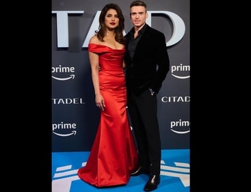Priyanka Chopra and Richard Madden at the London premiere of Citadel. The first season had four premieres around the world. Priyanka Chopra and Richard Madden at the London premiere of Citadel. The first season had four premieres around the world.