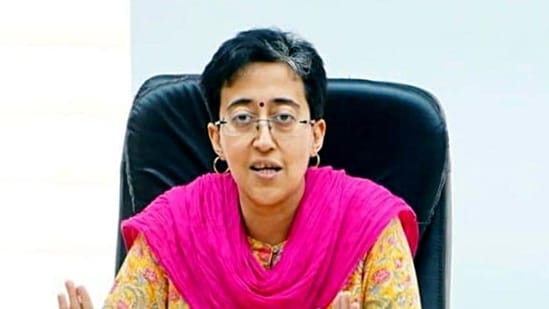 Delhi education minister Atishi (AAP twitter)