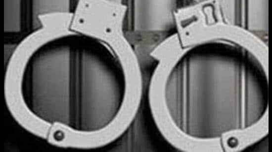 Punjab Police on Sunday arrested two gangsters out to kill an Uttarakhand businessman on a contract with guns.