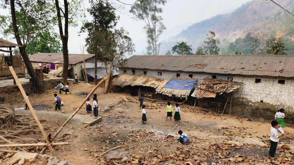 The school is now facing many challenges and financial constraints. (HT Photo) The school is now facing many challenges and financial constraints. (HT Photo)