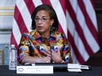 US' domestic policy adviser Susan Rice. US' domestic policy adviser Susan Rice.