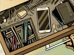 In April 2021, the Delhi government announced it would set up the country’s first electronic waste (e-waste) park . Two years on, the government has only identified a site to set up the park — in northwest Delhi’s Holambi Kalan. (Mohit Suneja/HT illustration)