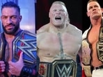 Roman Reigns: Brock Lesnar; John Cena(File Images)