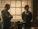  Vidyut Jammwal and Anupam Kher in stills from IB71 trailer.