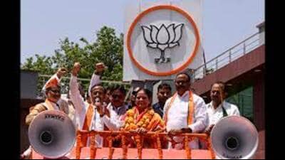 Bharatiya Janata Party’s mayoral candidate from Lucknow Sushma Kharakwal. (HT file) Bharatiya Janata Party’s mayoral candidate from Lucknow Sushma Kharakwal. (HT file)