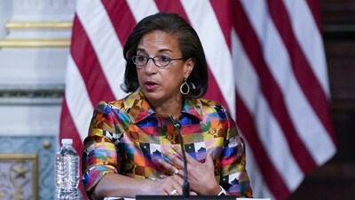 US' domestic policy adviser Susan Rice. (File/ AP)