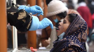 Chandigarh tricity area’s active cases came down from 1,088 to 1,042 over the past 24 hours. (HT File)