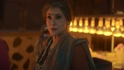 Dimple Kapadia plays a lead role in Saas Bahu Aur Flamingo. Dimple Kapadia plays a lead role in Saas Bahu Aur Flamingo.
