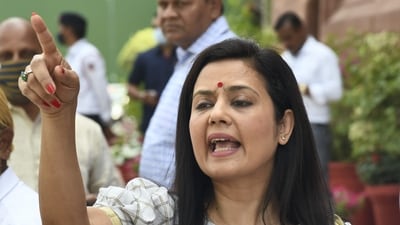 Trinamool MP Mahua Moitra (PTI)