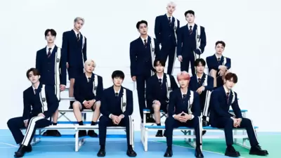 SEVENTEEN, a 13-member K-pop boy group, has recently announced their highly anticipated comeback with their 10th mini album titled "FML," and the group has already broken pre-order records even before its release. (SEVENTEEN) SEVENTEEN, a 13-member K-pop boy group, has recently announced their highly anticipated comeback with their 10th mini album titled "FML," and the group has already broken pre-order records even before its release. (SEVENTEEN)