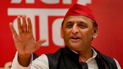 Samajwadi Party president Akhilesh Yadav.
