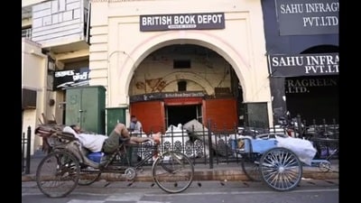 The British Book Depot in Lucknow’s Hazratganj area that shut shop recently. (HT File Photo) The British Book Depot in Lucknow’s Hazratganj area that shut shop recently. (HT File Photo)