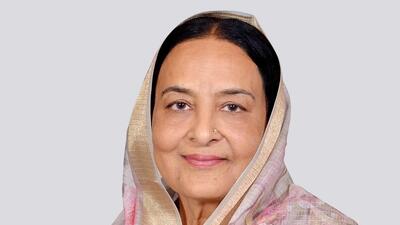 The Congress has reposed trust in Chaudhary family by giving ticket to Santokh’s wife Karamjit Kaur Chaudhary. (HT Photo) The Congress has reposed trust in Chaudhary family by giving ticket to Santokh’s wife Karamjit Kaur Chaudhary. (HT Photo)