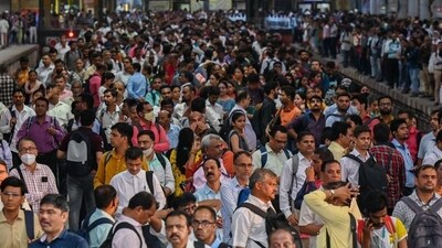 India is topping China due to both rapid growth in its own population and a decline in China's. (AFP)