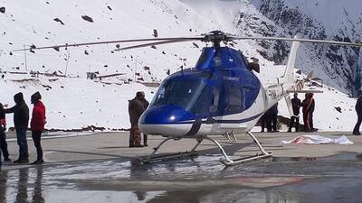 The move comes after an official from Uttarakhand was killed by a helicopter’s tail rotor blade during take-off. (HT) The move comes after an official from Uttarakhand was killed by a helicopter’s tail rotor blade during take-off. (HT)