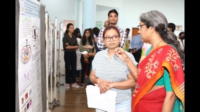 The symposium was organised at CSIR-Central Drugs Research Institute. (HT Photo) The symposium was organised at CSIR-Central Drugs Research Institute. (HT Photo)