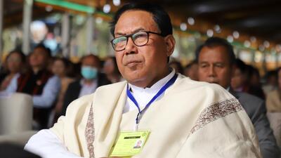 Uripok legislator Kh Raghumani Singh said he was resigning for personal reasons and in public interest (Facebook//Shemlasi.Uripok2022) Uripok legislator Kh Raghumani Singh said he was resigning for personal reasons and in public interest (Facebook//Shemlasi.Uripok2022)