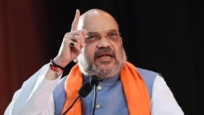Union home minister Amit Shah. Union home minister Amit Shah.