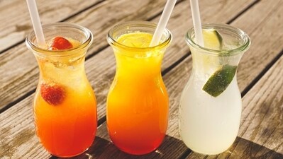 Drinking your calories: One major reason for this is that liquids pass through your stomach more quickly than solid foods, thereby liquid foods do not have as great of an impact on the suppression of hunger-promoting hormones. (Pexels) Drinking your calories: One major reason for this is that liquids pass through your stomach more quickly than solid foods, thereby liquid foods do not have as great of an impact on the suppression of hunger-promoting hormones. (Pexels)