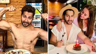 Varun Dhawan shared shirtless pictures on his Instagram and then deleted it for a fresh new post.