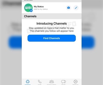 WhatsApp 'channels' (Image courtesy: WABetaInfo) WhatsApp 'channels' (Image courtesy: WABetaInfo)