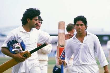 Tendulkar's moment of reckoning came against England at Old Trafford in Manchester in August 1990 (Getty Images) Tendulkar's moment of reckoning came against England at Old Trafford in Manchester in August 1990 (Getty Images)