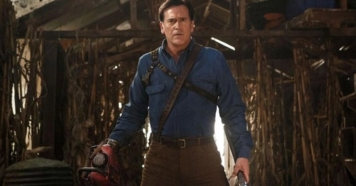 Bruce Campbell from original Evil Dead live-action Bruce Campbell from original Evil Dead live-action
