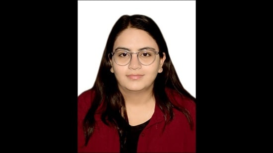Arshita Sharma, an M.Sc student of the department of entomology, Punjab Agriculture University (PAU), Ludhiana. (HT Photo)