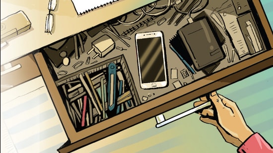 In April 2021, the Delhi government announced it would set up the country’s first electronic waste (e-waste) park . Two years on, the government has only identified a site to set up the park — in northwest Delhi’s Holambi Kalan. (Mohit Suneja/HT illustration)