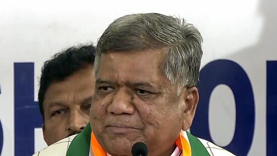 Former Karnataka CM Jagadish Shettar. (ANI) Former Karnataka CM Jagadish Shettar. (ANI)