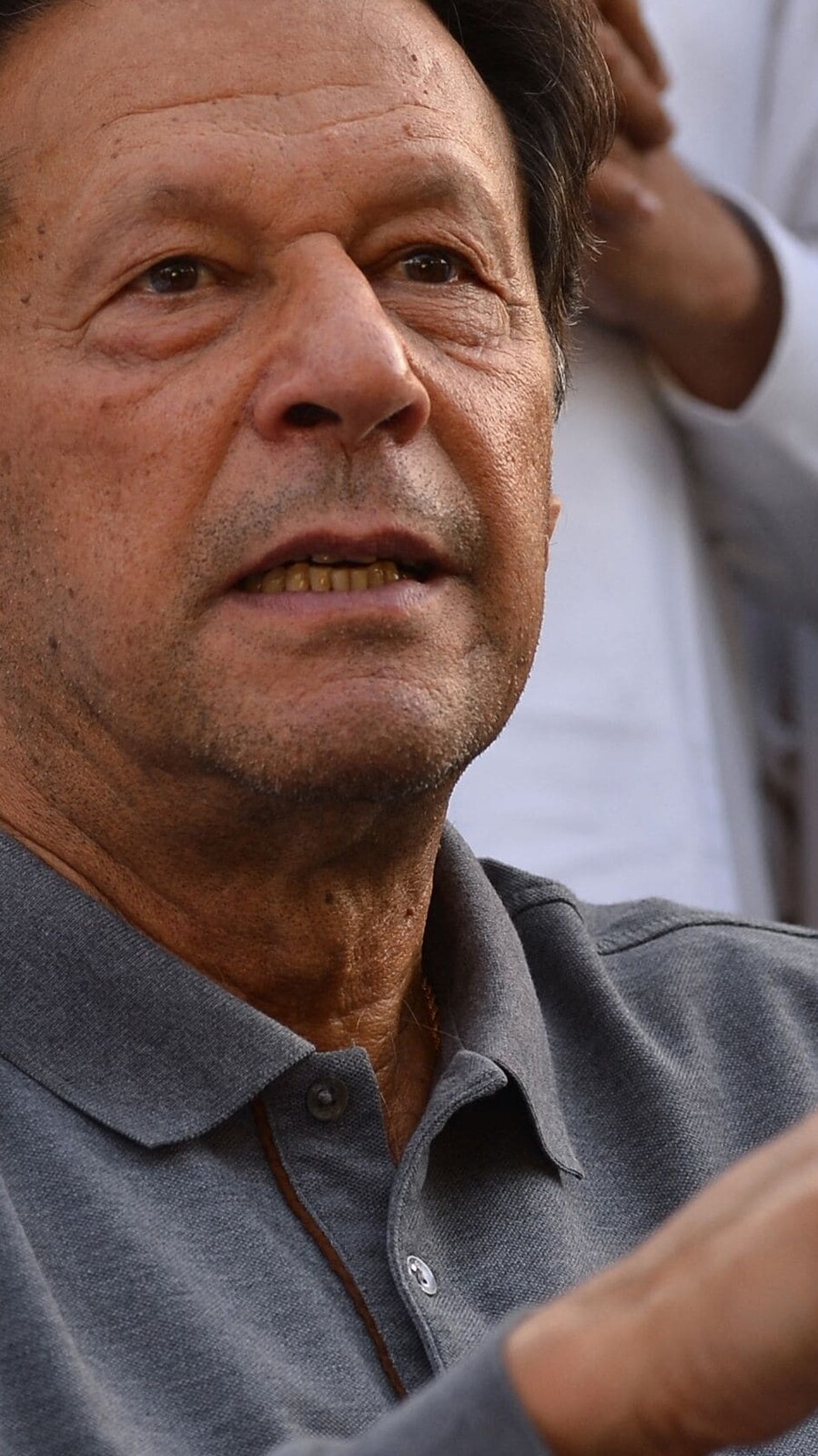 PTI chairman and former Pakistan PM Imran Khan (AFP)