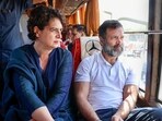 Congress leader Priyanka Gandhi is set to visit Karnataka for campaigning ahead of the crucial May 10 elections.(PTI)