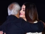 Aishwarya Rai at Ponniyin Selvan 2 promotions. (Photos: Varinder Chawla) Aishwarya Rai at Ponniyin Selvan 2 promotions. (Photos: Varinder Chawla)