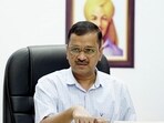 Delhi CM Arvind Kejriwal as a drone seen flying near his residence in New Delhi on Tuesday. 