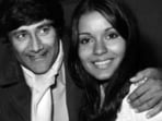 Zeenat Aman starred alonside Dev Anand in Hare Rama Hare Krishna.